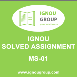 MS-01 Solved Assignment For jul-2017