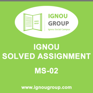 MS-02 Solved Assignment For jul-2017