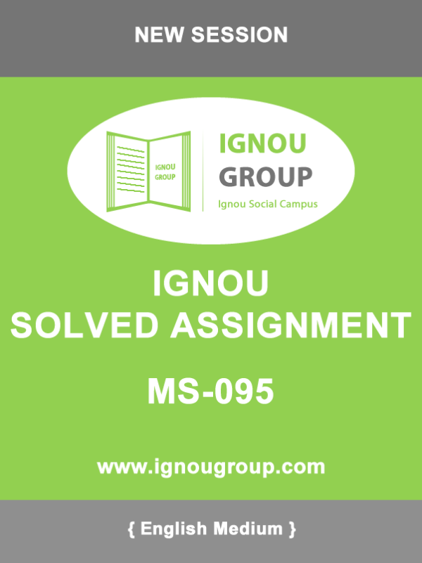 MS-95 Solved Assignment For jul-2017
